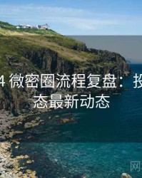 2020-04 微密圈流程复盘：投融资动态最新动态